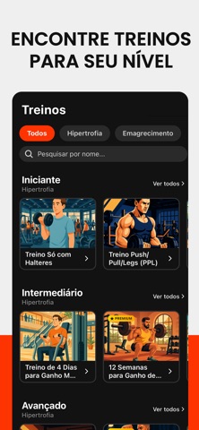 MeuTreinador: Treinos Academia screenshot