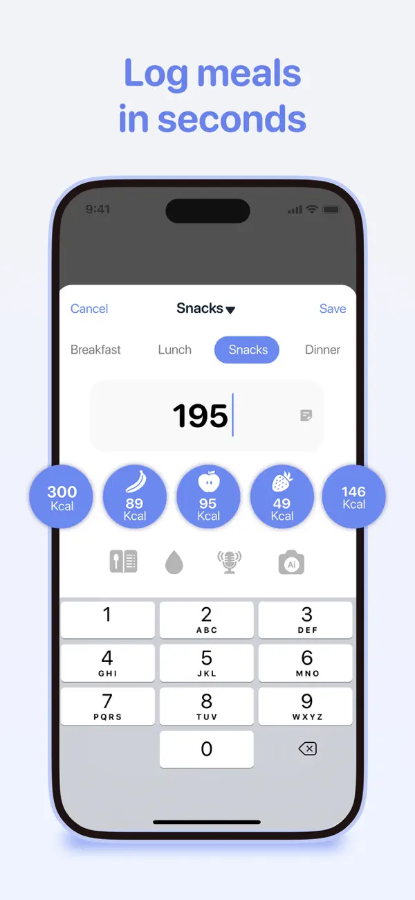 #4. Calorie Counter - Calory AI (iOS) Przez: Funn Media, LLC