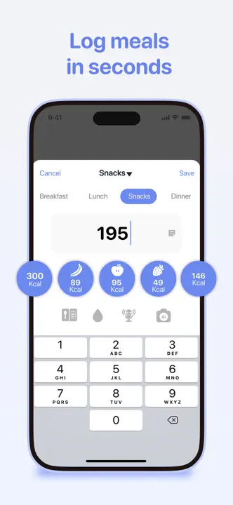 Calorie Counter - Calory AI: Screenshot 4 von 8