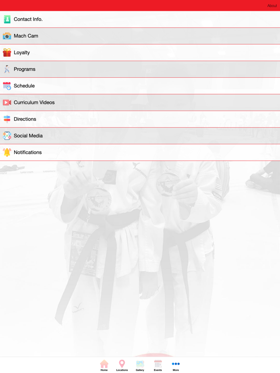 Mach Martial Arts iPad screenshot 4 - Education app