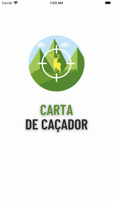 Carta de Caçador | app Screenshot