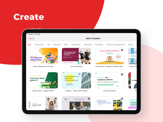 Screenshot #1 for Zoho Show: Presentation Maker