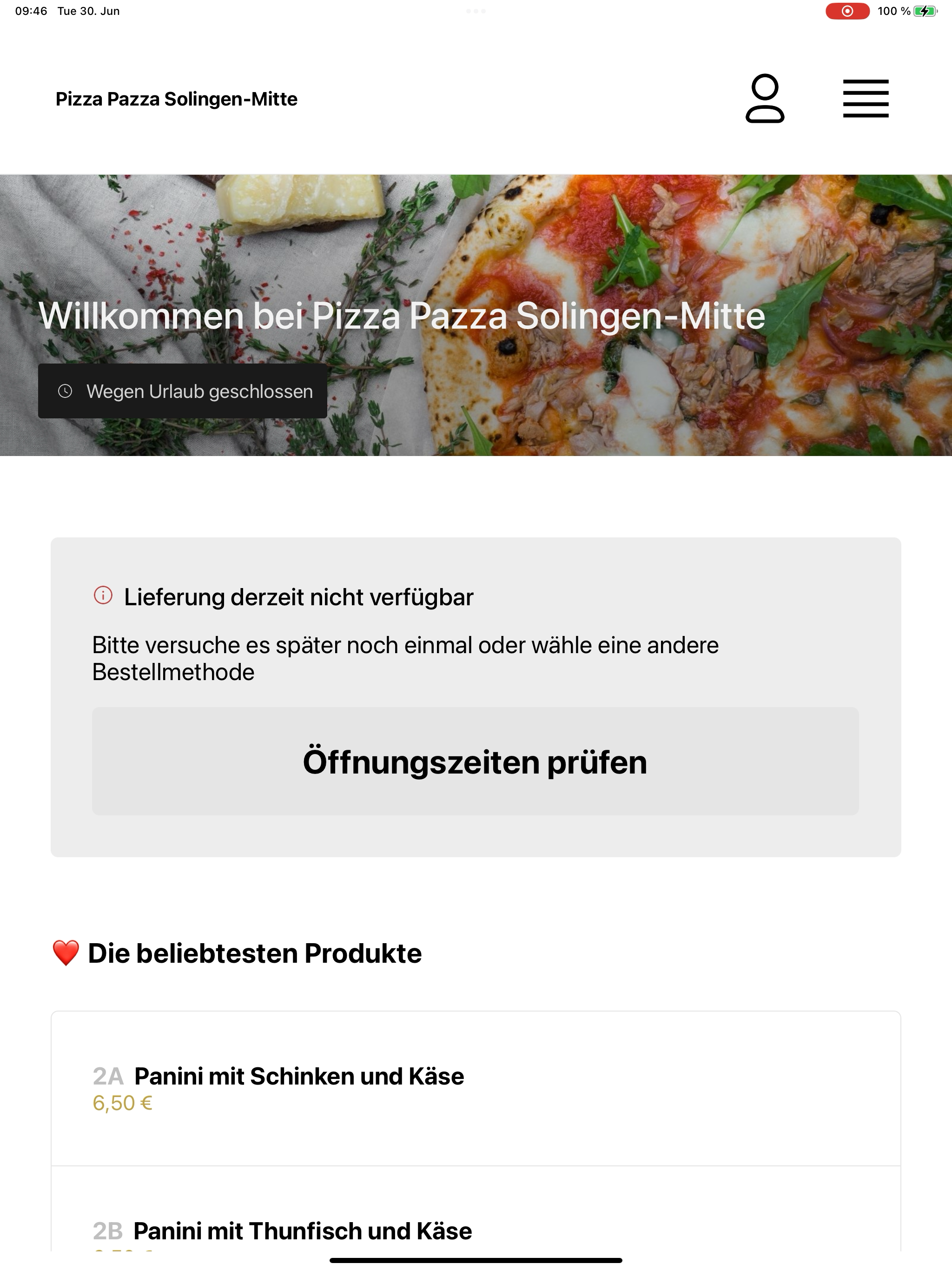 Pizza Pazza Solingen-Mitte