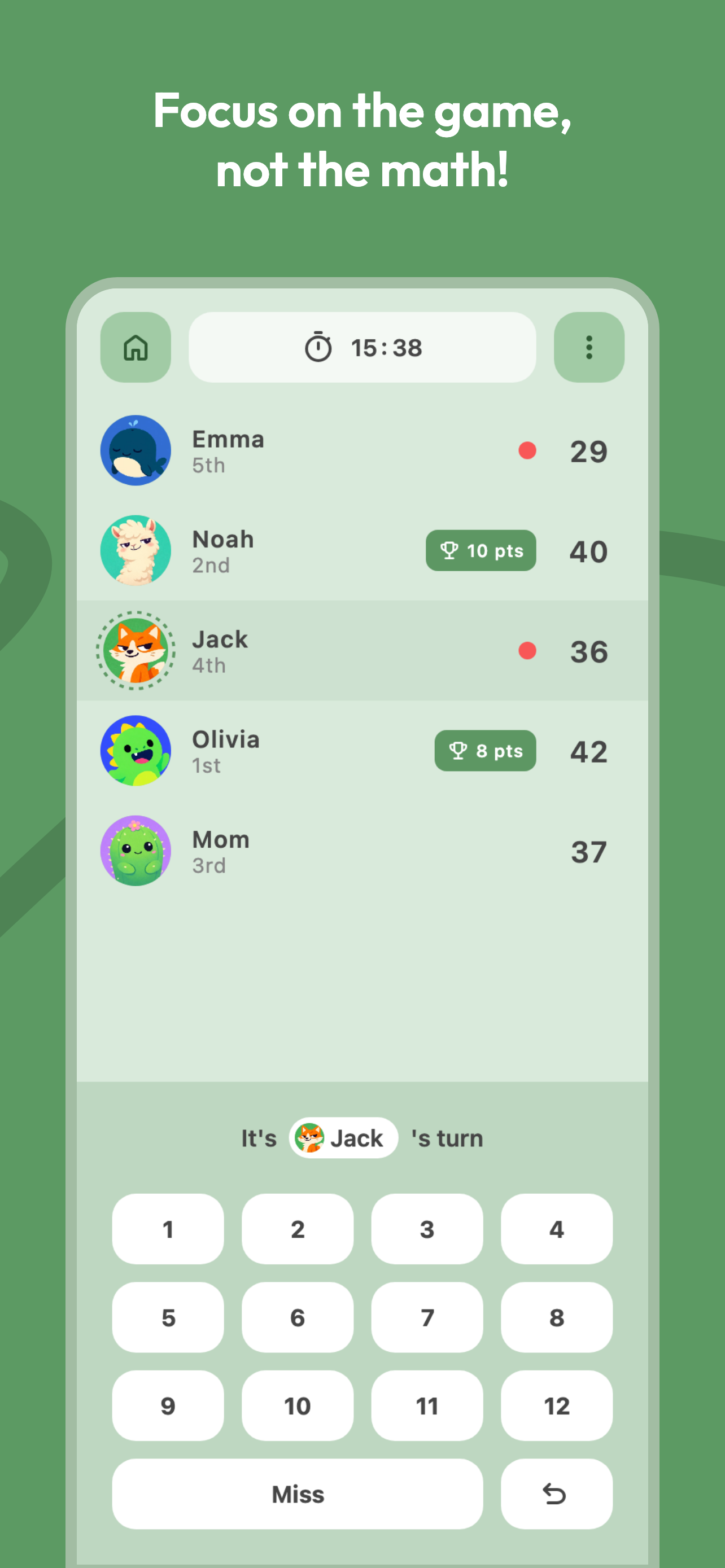 Mölkky Champion: Score Tracker screenshot 3