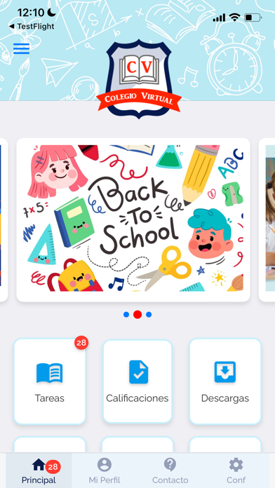 Colegio Virtual Screenshot