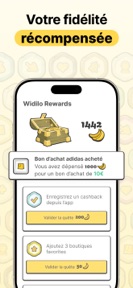 Widilo: Cashback & Codes Promo screenshot