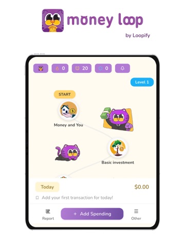 MoneyLoop: Spend Smartly iPad screenshot