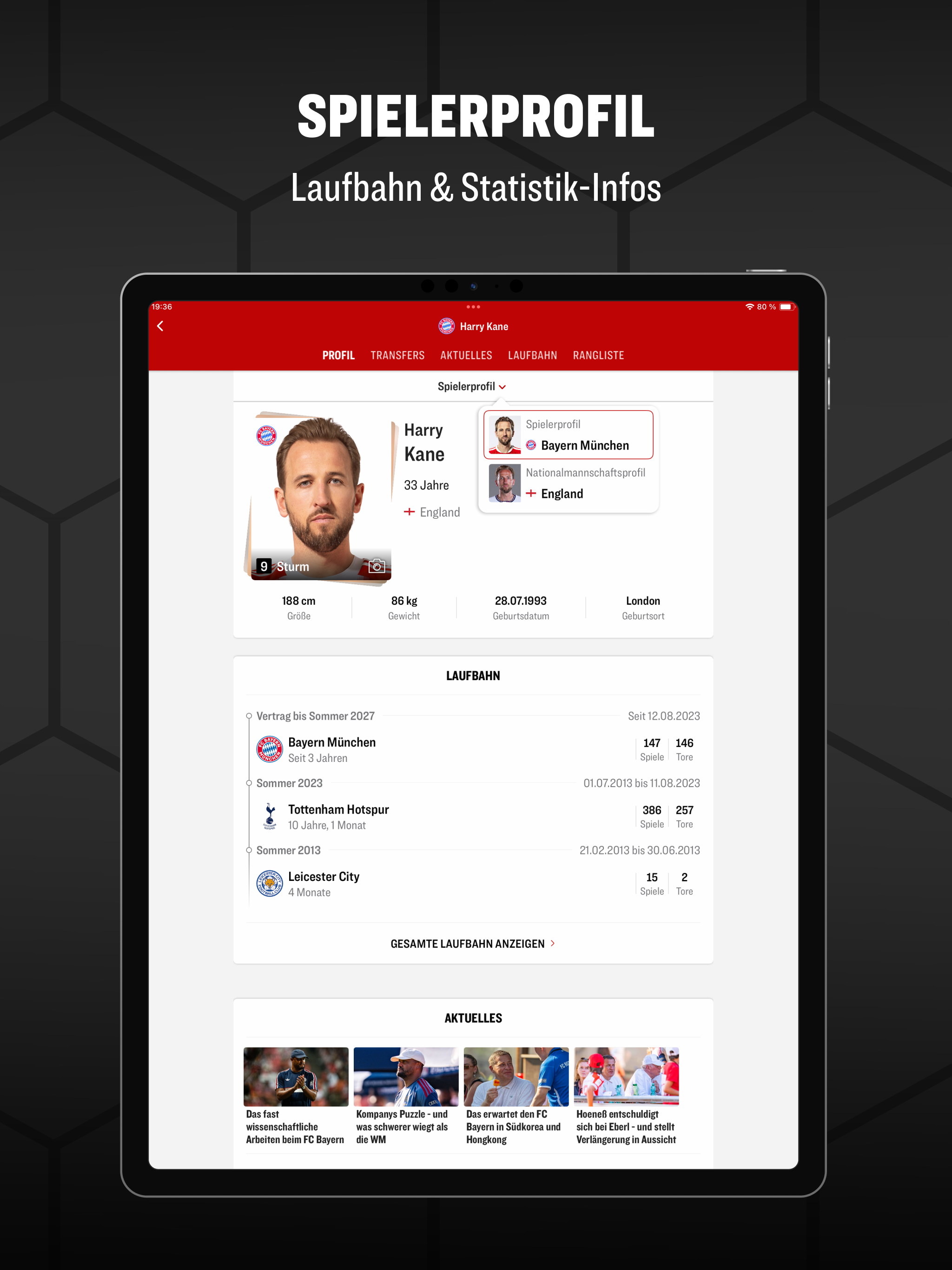 kicker Fußball News screenshot 13