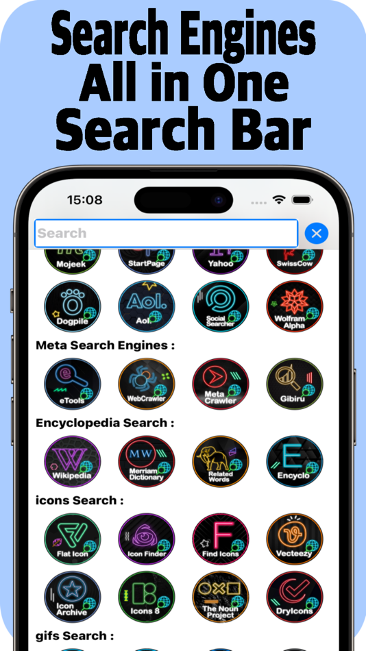 #3. Engines To Search (iOS) 由: Arnold Burg
