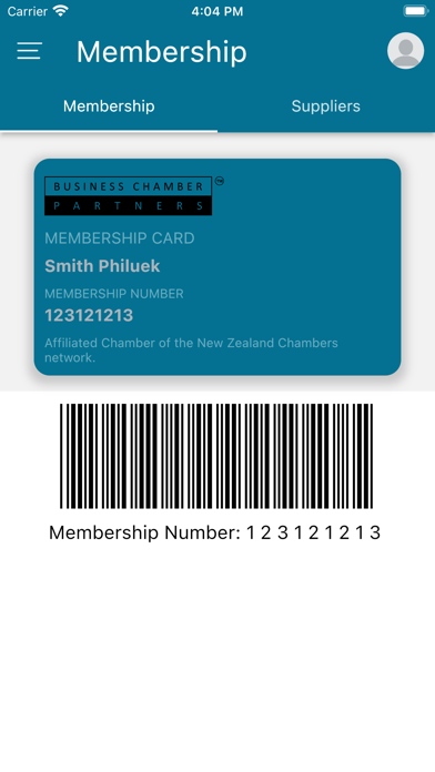 Business Chamber Partners Screenshot