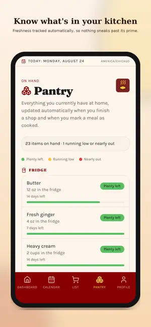 Simmer: Meal Planner screenshot 1