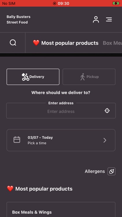 Bally Busters Street Food