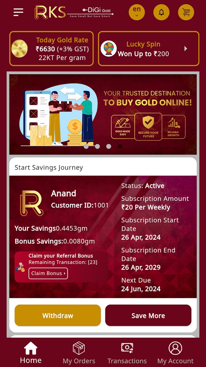 RKS DigiGold