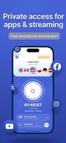 CoreDefence - Fast VPN Screenshot 2 of 4
