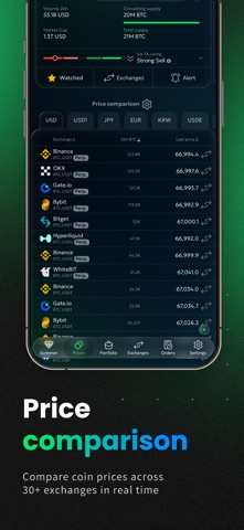 goodcryptoX - exchange manager Screenshot 9 of 10