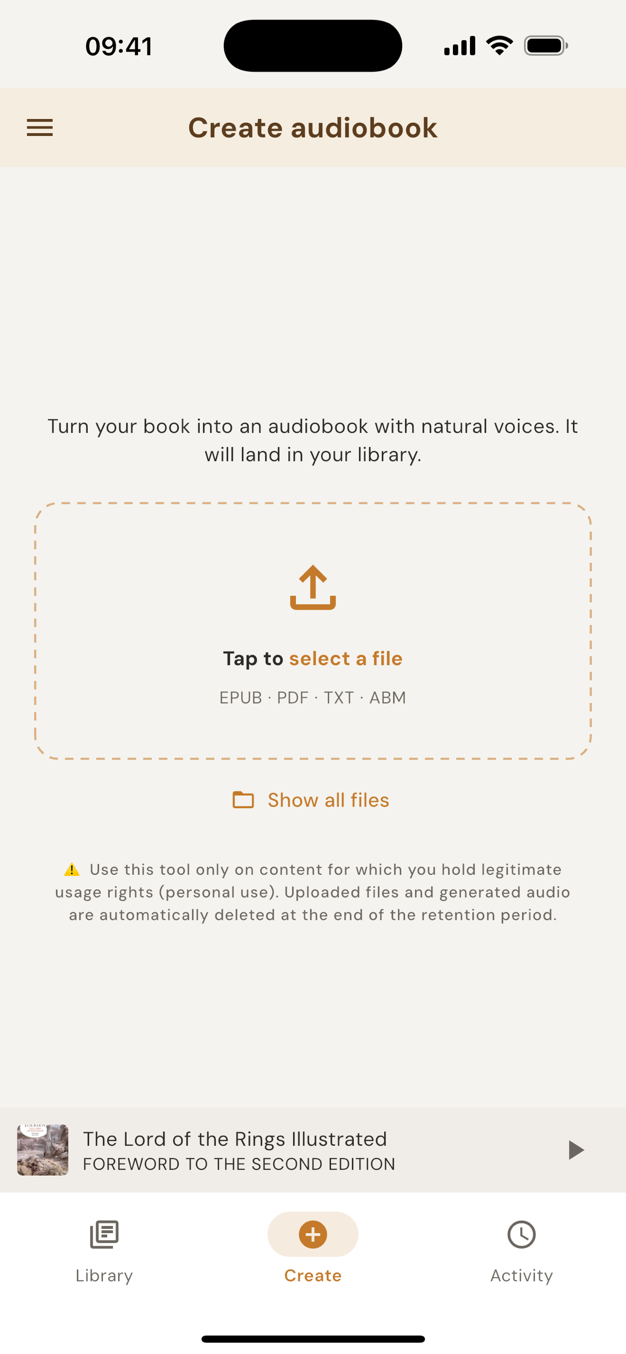 AudioBook Maker & Player screenshot 4
