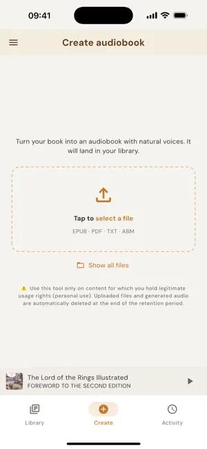AudioBook Maker & Player screenshot 4