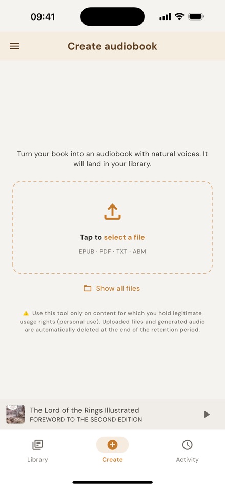 #4. AudioBook Maker & Player (iOS) De: Luigi Frangiamone