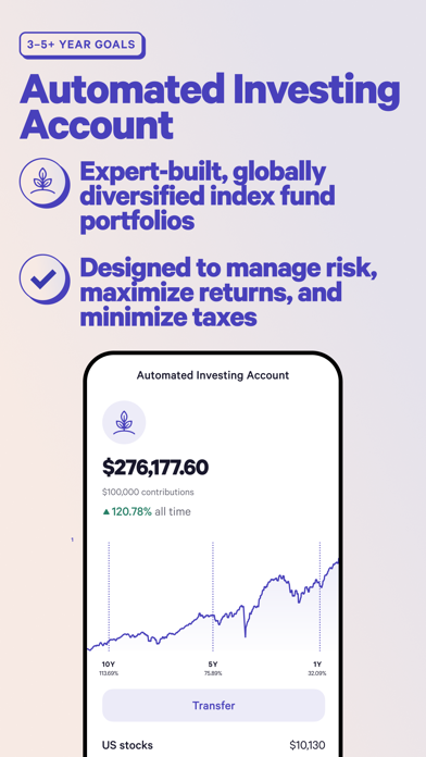 Wealthfront: Save and Invest screenshot 4