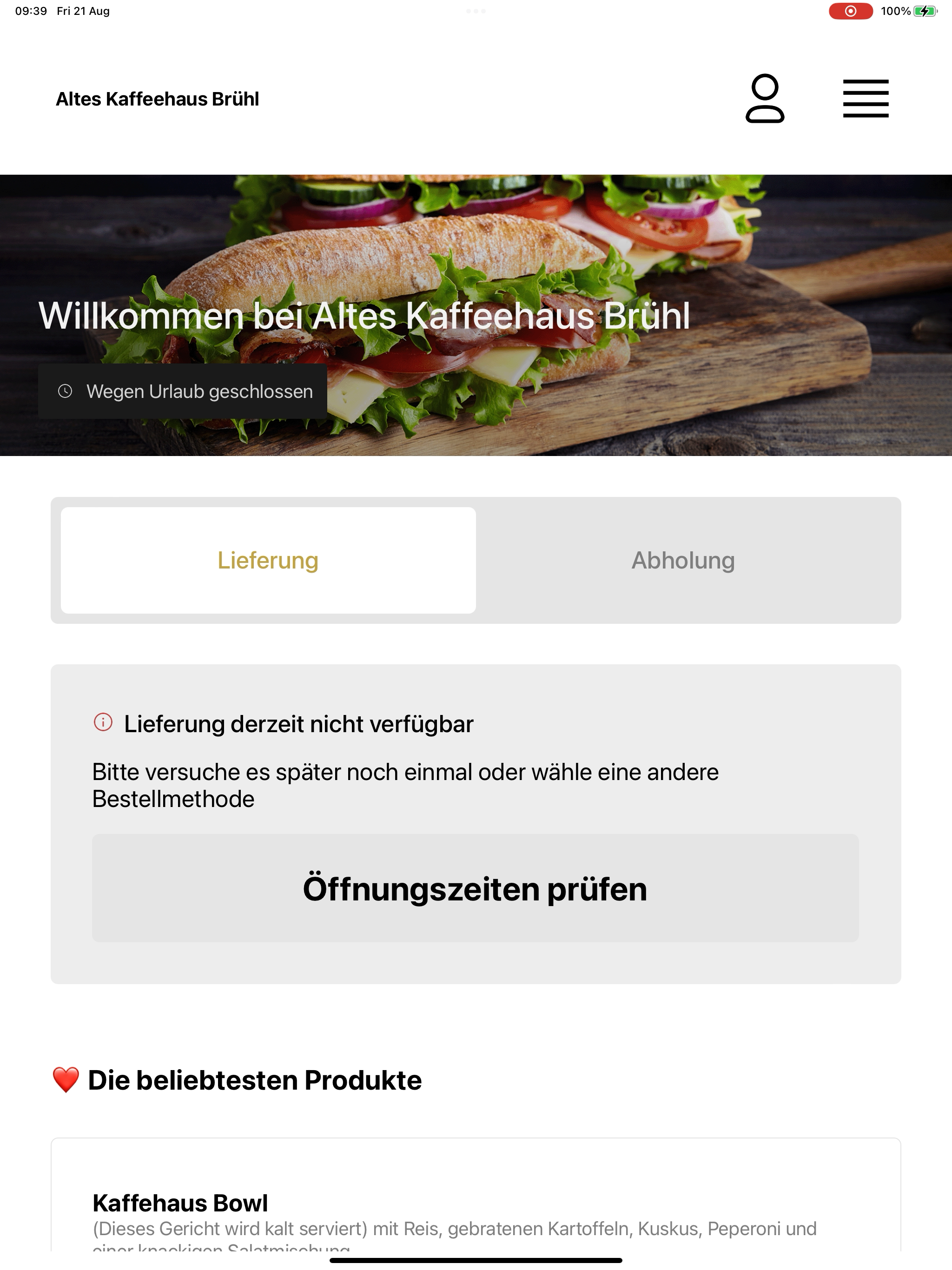 Altes Kaffeehaus Brühl screenshot 14