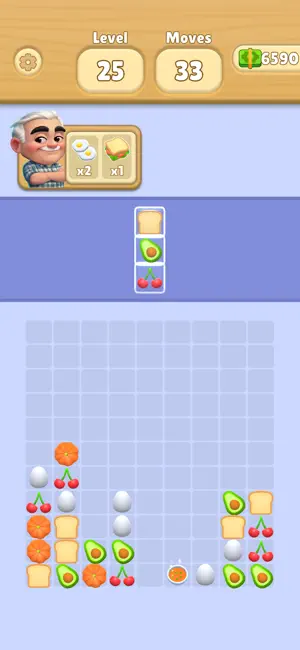 Drop Food Merge screenshot 1