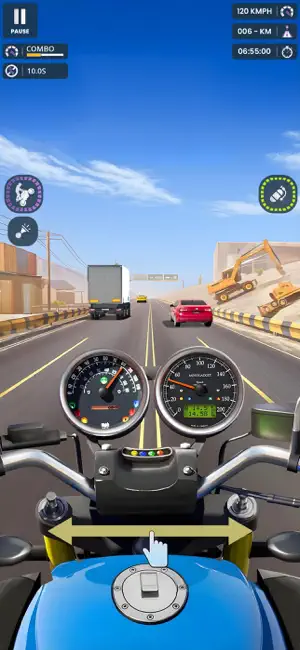 Moto Bike Endless Racing screenshot 1
