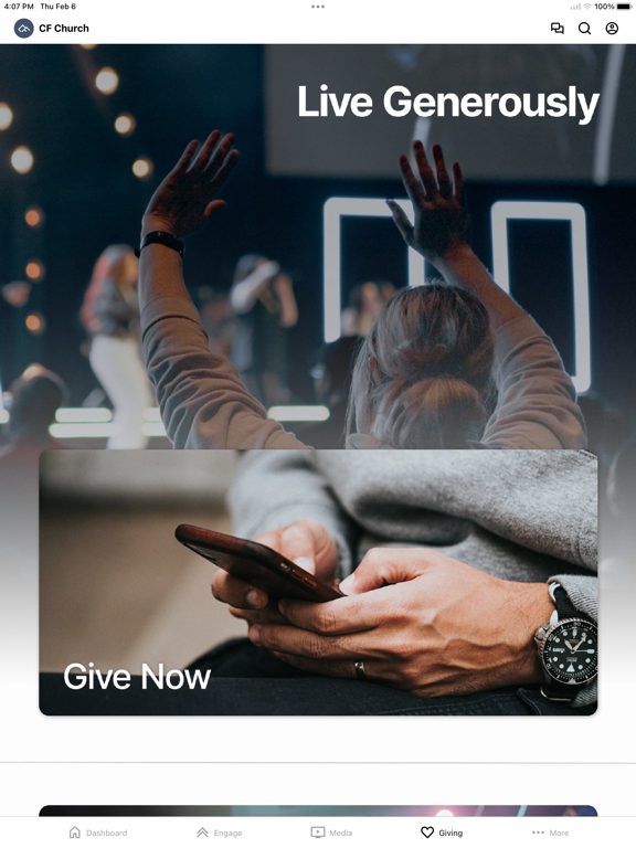 Christian Faith Church iPad screenshot 4 - Education app