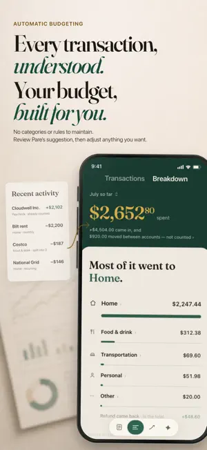 Pare: Money in Plain English screenshot 2