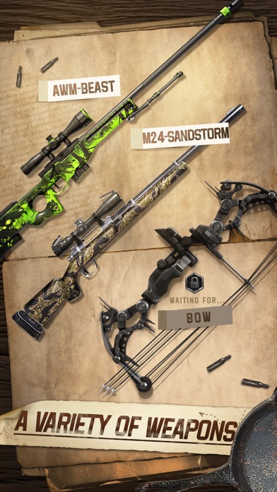 Hunting Sniper Screenshot 2 - AppWisp.com Hunting Sniper Screenshot 2 - AppWisp.com