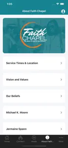 Faith Chapel App screenshot #4 for iPhone