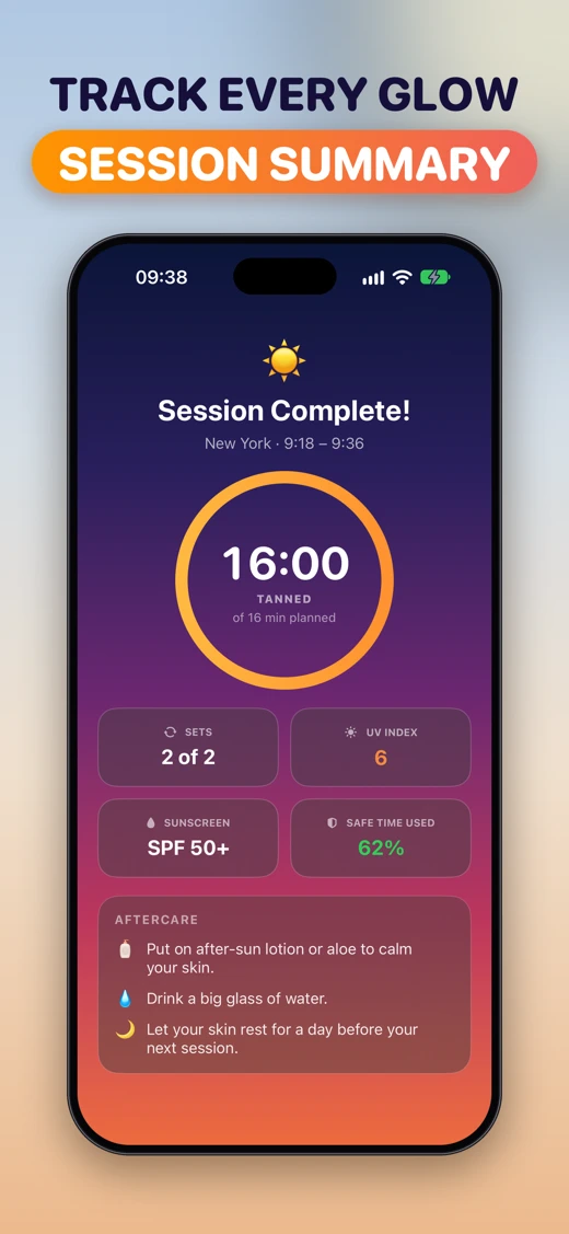 SPF Tanning: UV Index Tracker screenshot 6