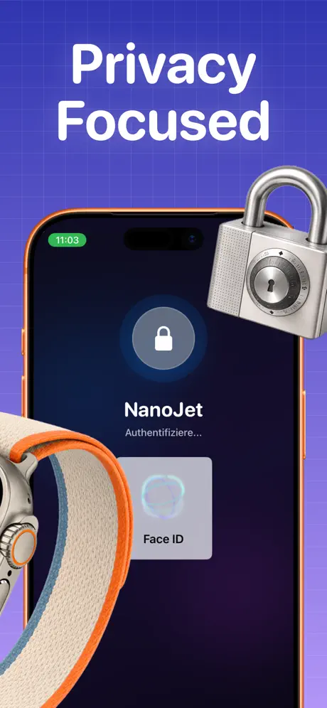 NanoJet: Save & Organize Files 下载管理器应用截图
