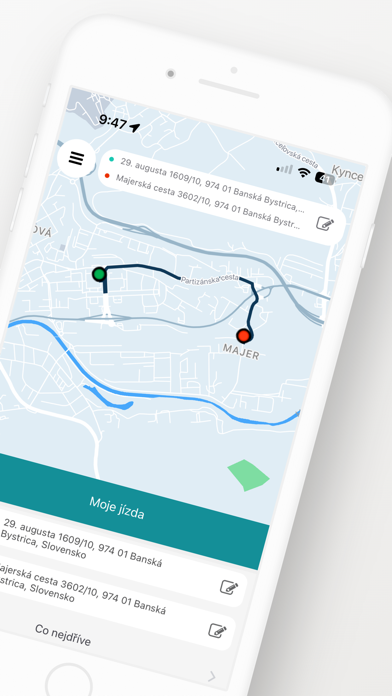 inTAXI Banská Bystrica Screenshot