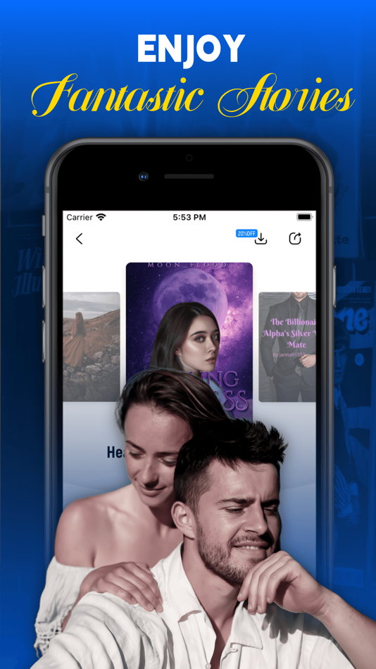 #4. FancyNovel-eBooks&Webstories (iOS) 由: 烈英 李