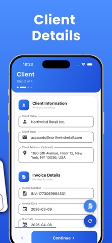 Invoice Generator : BillMaster Screenshot 3 of 4