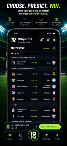 10SportIQ iPhone screenshot 2
