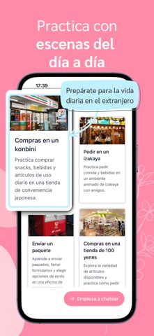 Hanashi - Aprende hablando iPhone screenshot 4