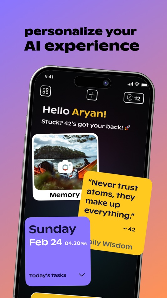 #2. SOS 42 - AI Alarm and Planner (iOS) 由: Edventure Club Media Technologies Private Limited