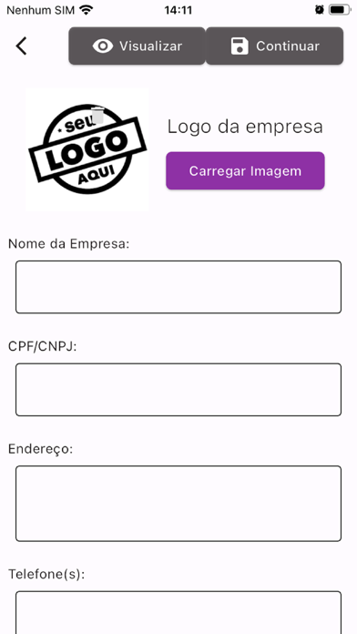 Criar Orçamento em PDF Pro Screenshot