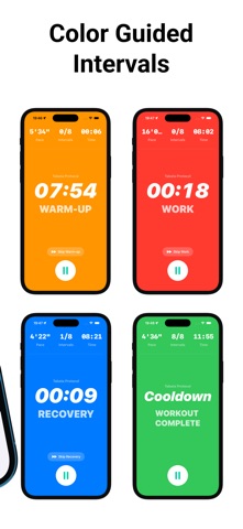 Tabata & HIIT Timer - PEAKVO2 Screenshot 2 of 6
