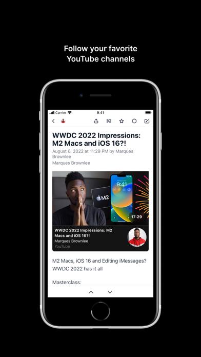Screenshot #3 pour Feedbin