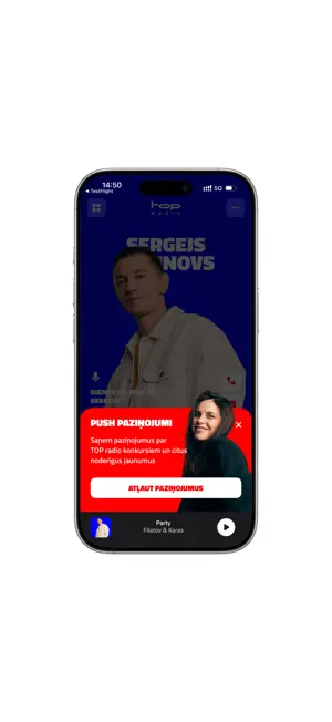 TOP radio Latvija screenshot 2