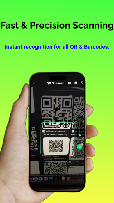 Screenshot #1 pour QR Reader: Scan & Create Pro