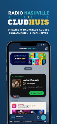 Radio Nashville iPhone screenshot 4