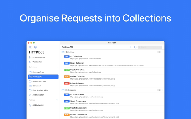 ‎HTTPBot: API & HTTP Client Screenshot