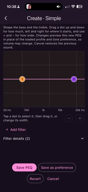 Pragmatic Audio PEQ screenshot 5 of 10