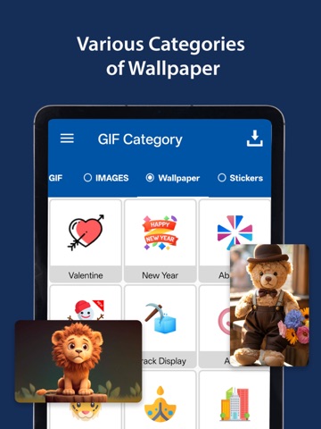 GIF Collection & Maker iPad screenshot