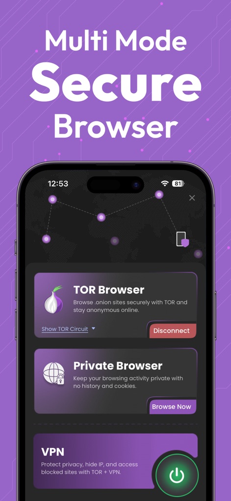 TOR Browser: Orbot TOR + VPN - App de Productividad | MWM
