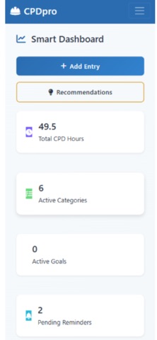 CPDpro screenshot