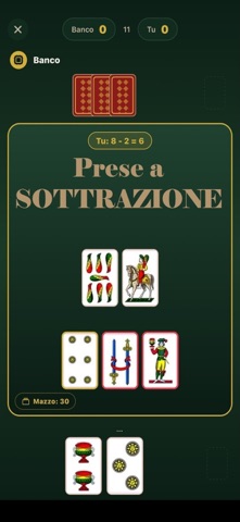 SottraScopa iPhone screenshot